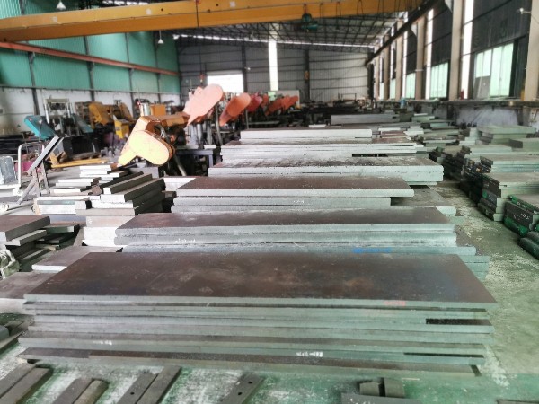 Mold steel raw material workshop